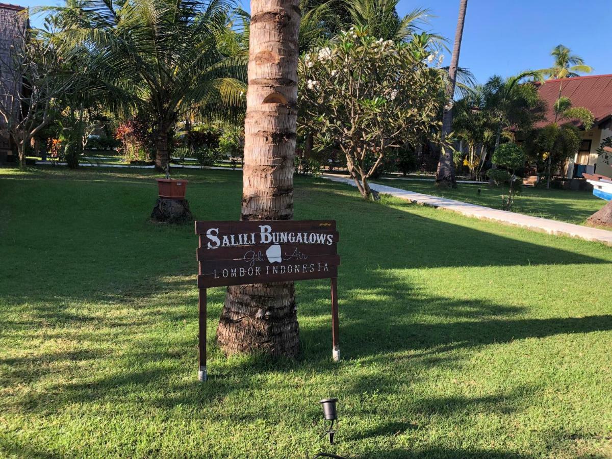 Salili Bungalow Gili Islands Exterior photo
