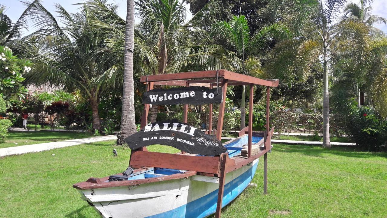 Salili Bungalow Gili Islands Exterior photo