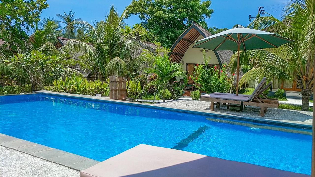 Salili Bungalow Gili Islands Exterior photo
